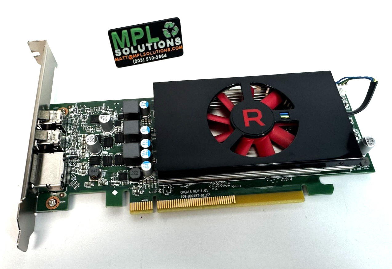 Dell AMD Radeon RX 640 4GB GDDR5 Full Height Video Graphics Card Y77T6