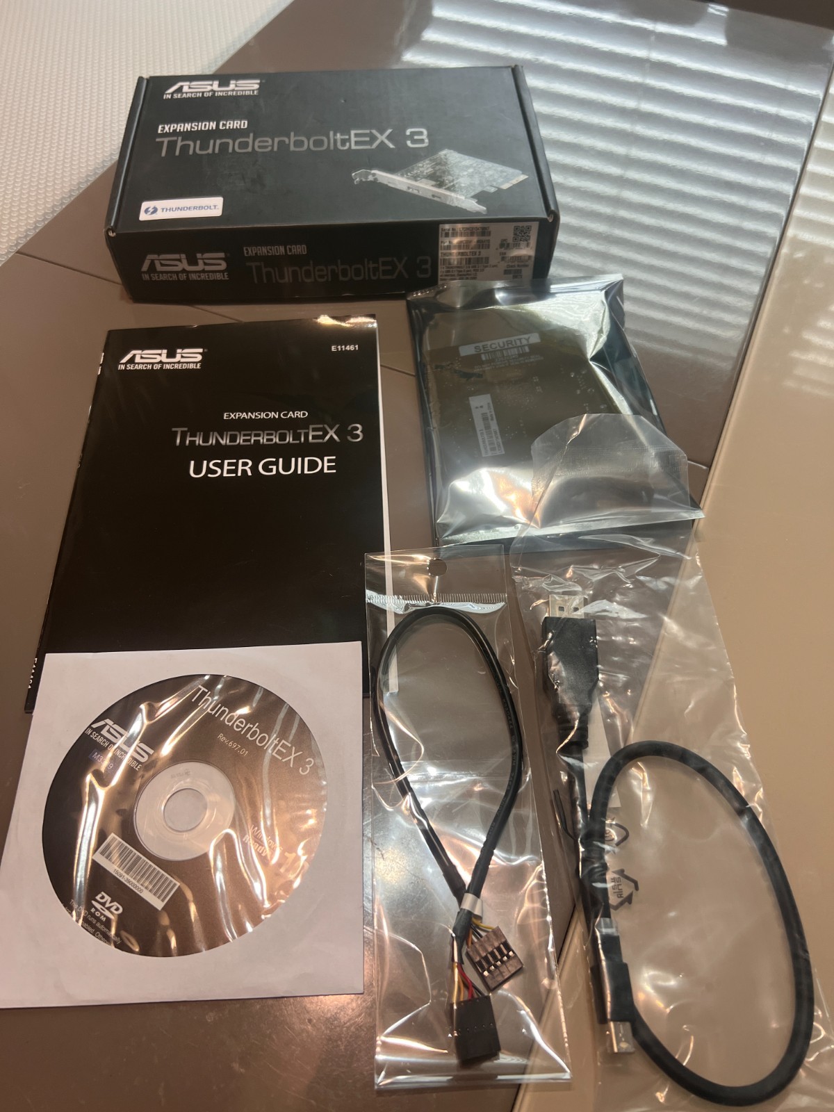 Asus ThunderboltEX 3 USB 3.1 ,ORIGINAL