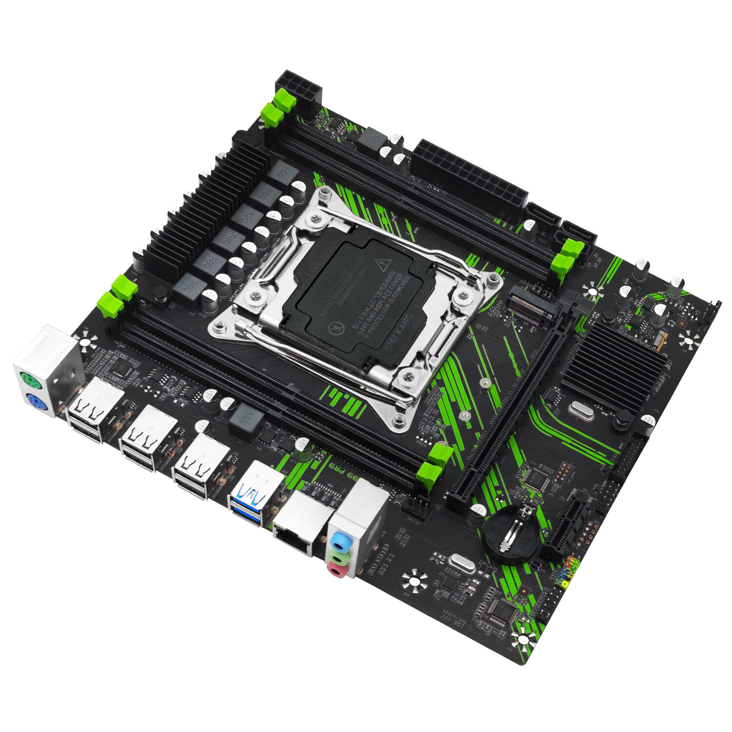 X99 PR9 Motherboard LGA 2011-3 4*DDR4 slot for Intel Xeon E5 V3 V4 SATA3 USB3.0