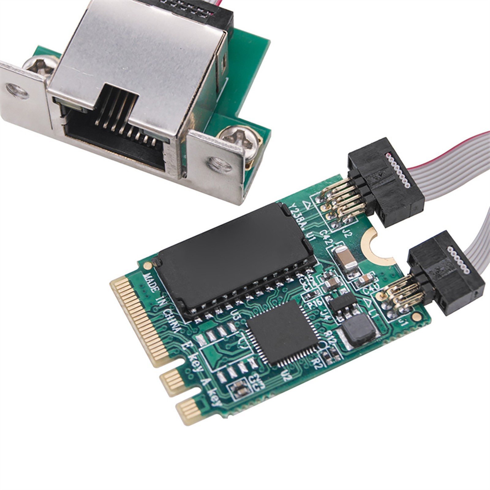 M.2 Key A+E 2.5G Gigabit Ethernet Network Lan Card RTL8125B RJ45 Chipset