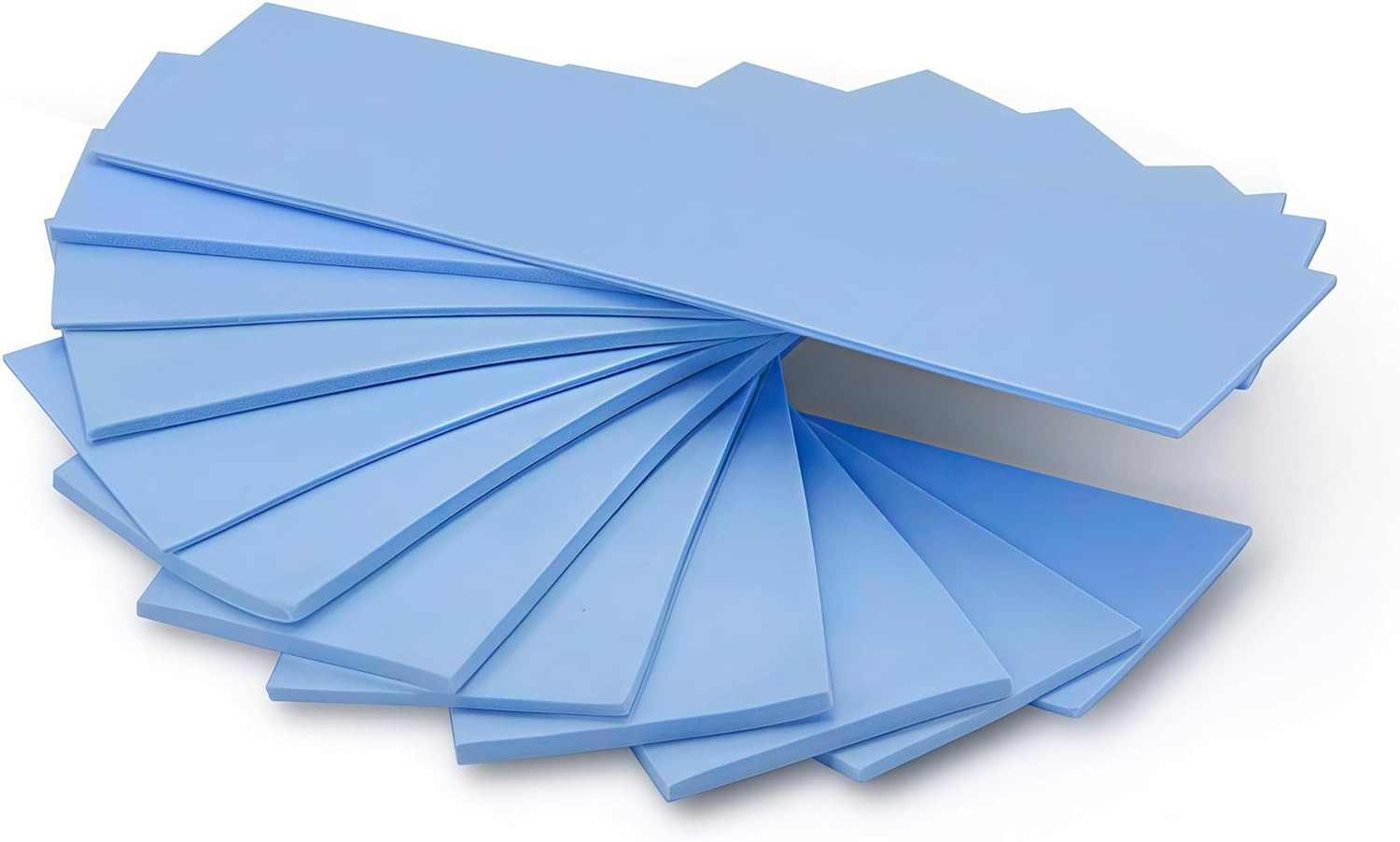A ADWITS [ 12-Pack ] Thermal Conductive Silicone Pads, Soft Safe Simple to Apply