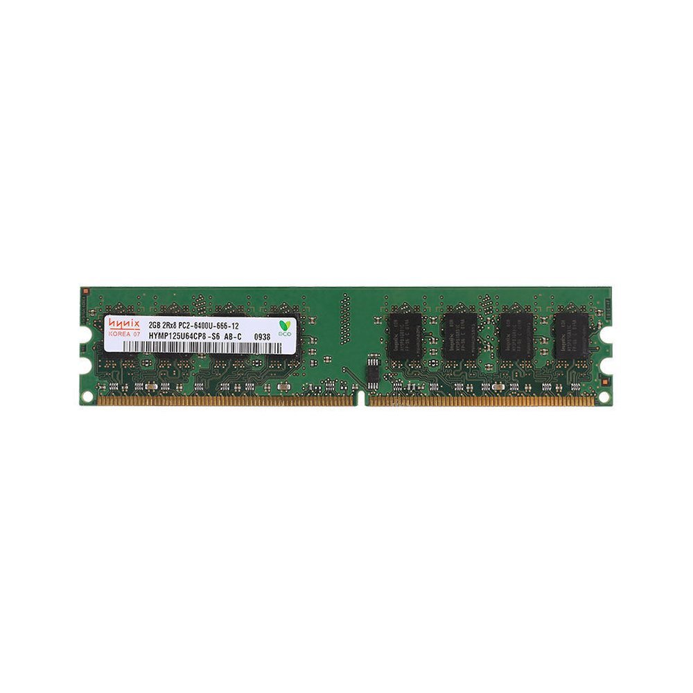 Hynix 2GB DDR2-800MHz PC2-6400U 2Rx8 240pin intel Desktop Memory DIMM RAM