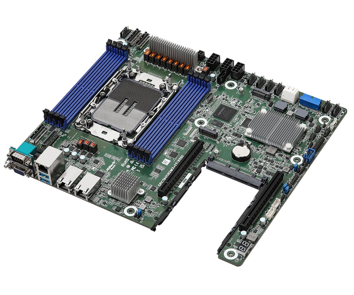 ASRock Rack SPC741D8QM3-2T/X550 CEB LGA4677 DDR5 Dual 10G LAN PCIe 5.0 OCP 3.0