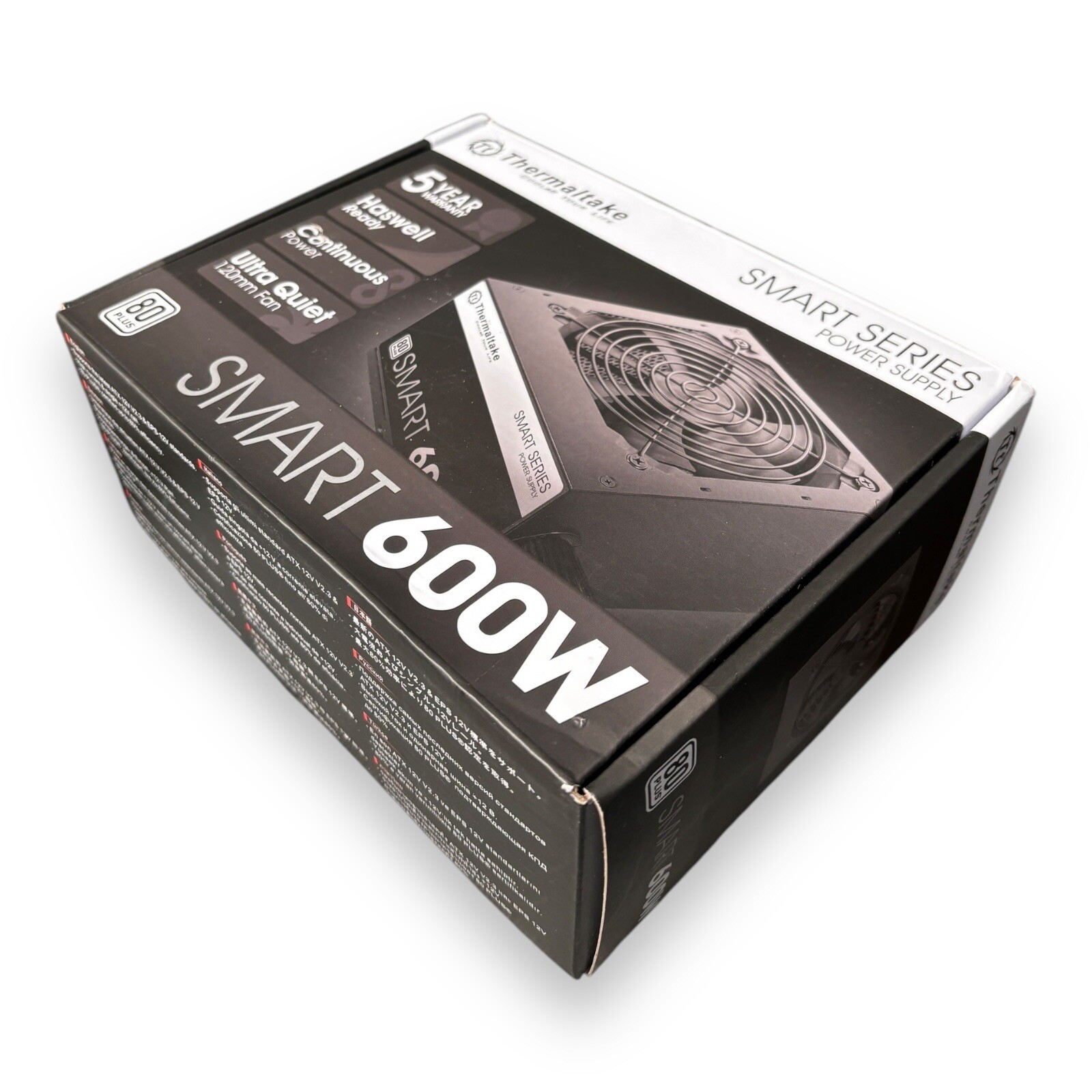 Thermaltake PS-SPD-0600NPCWUS-W Smart 600W ATX12V & EPS12V 80 Plus Power Supply