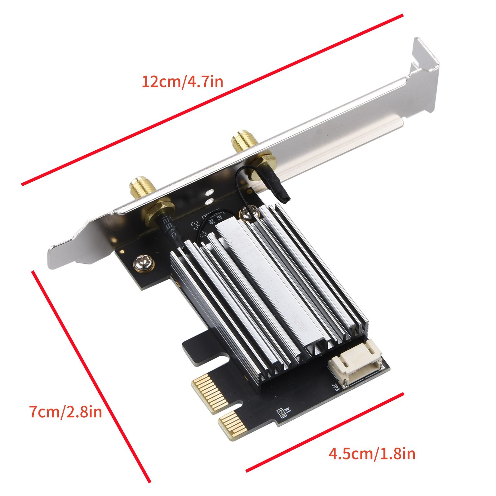 AX3000 Chipset PCIe WiFi 6 For Intel AX200 WiFi Card WiFi PC Adapter 1 Set