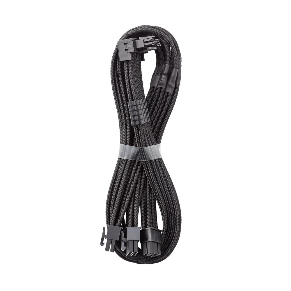 RT-Series ModMesh Sleeved 12VHPWR 90° StealthSense PCI-e Cable for ASUS/Seaso…