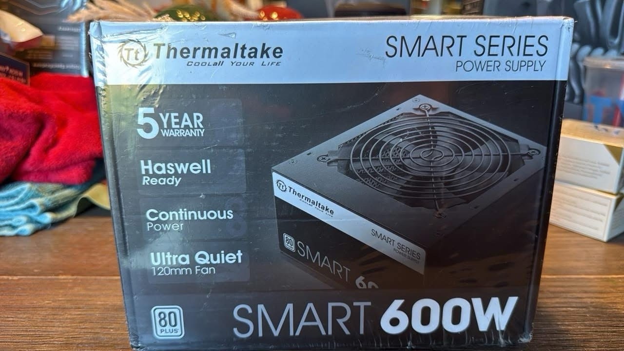 Thermaltake Smart Power Supply ATX 12V 600W 80 Plus