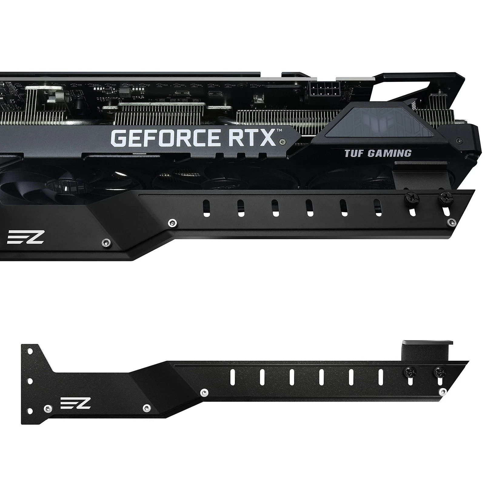 EZDIY-FAB GPU Holder Brace Graphics Card Support, Video Sag Black