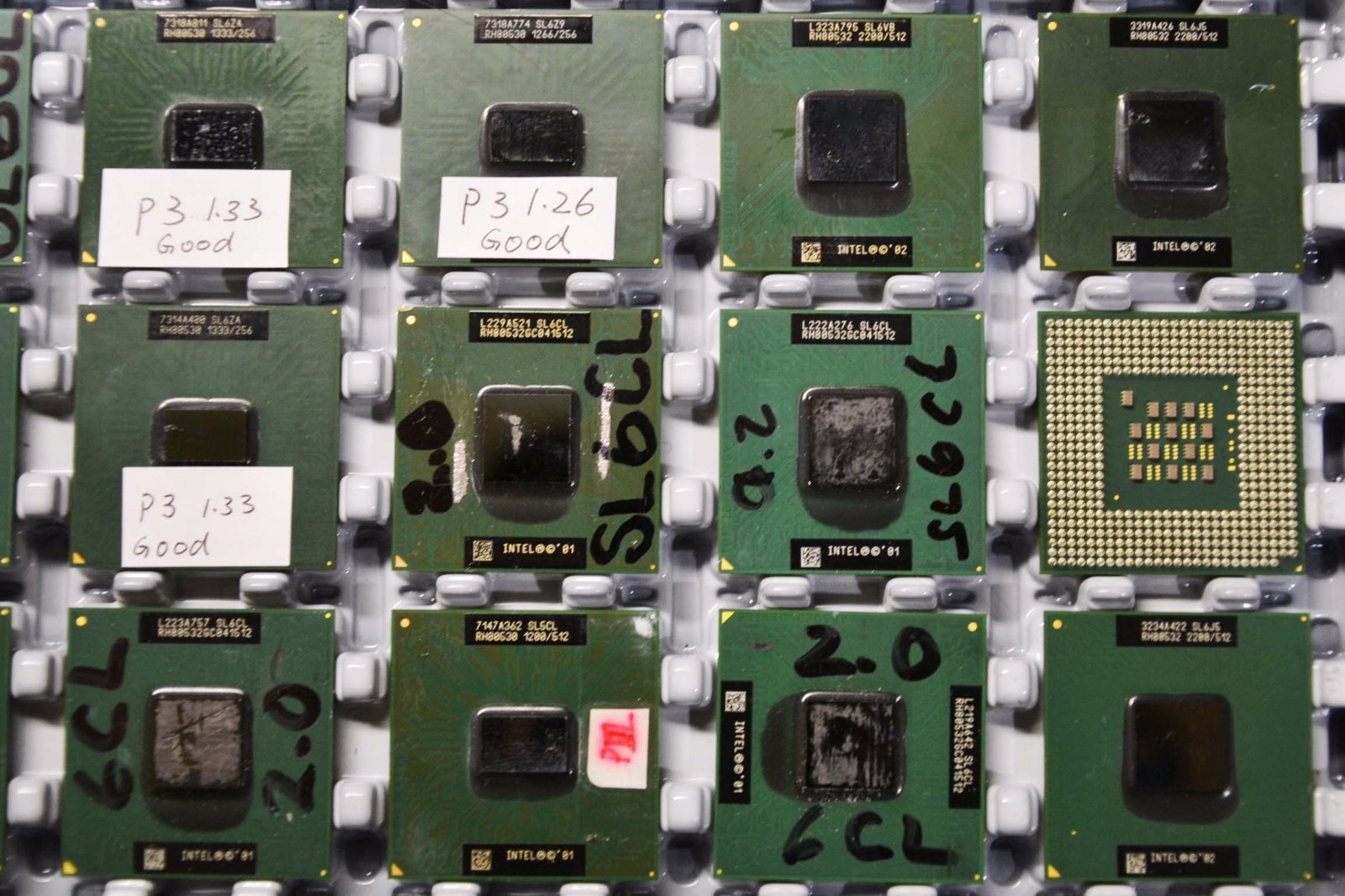 Intel Mobile Pentium 4-M CPU Various Processor 2.2GHz 512KB 400MHz Socket 478