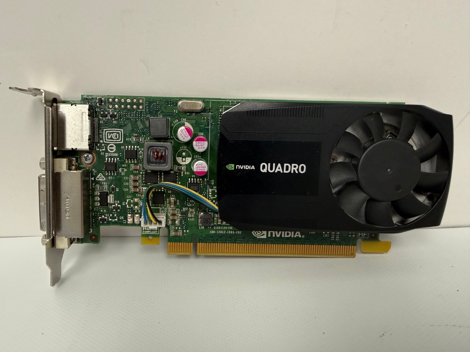 NVIDIA QUADRO K620 VCQK620-T PCIE 2GB DDR3 VIDEO GRAPHICS BOARD LP