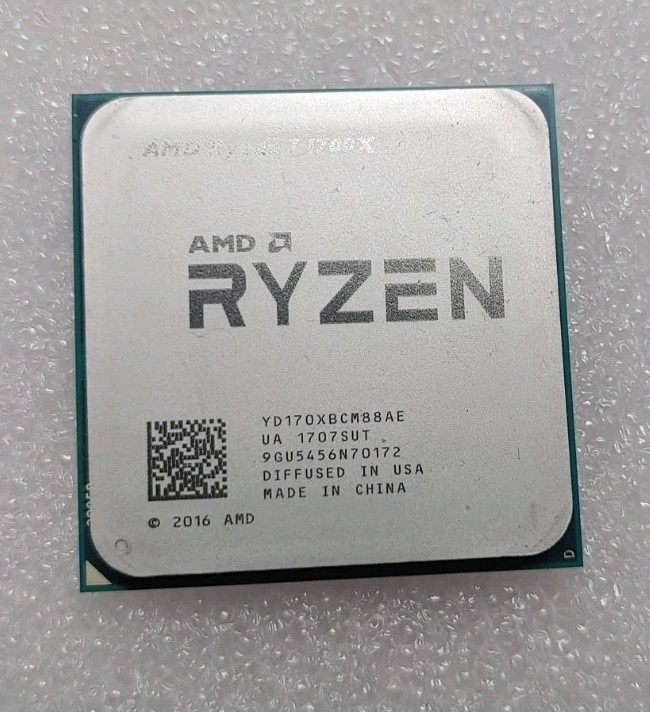 AMD Ryzen 7 1700X 3.4GHz 8-Core Processor (Compatible with X470, X370, and B350)