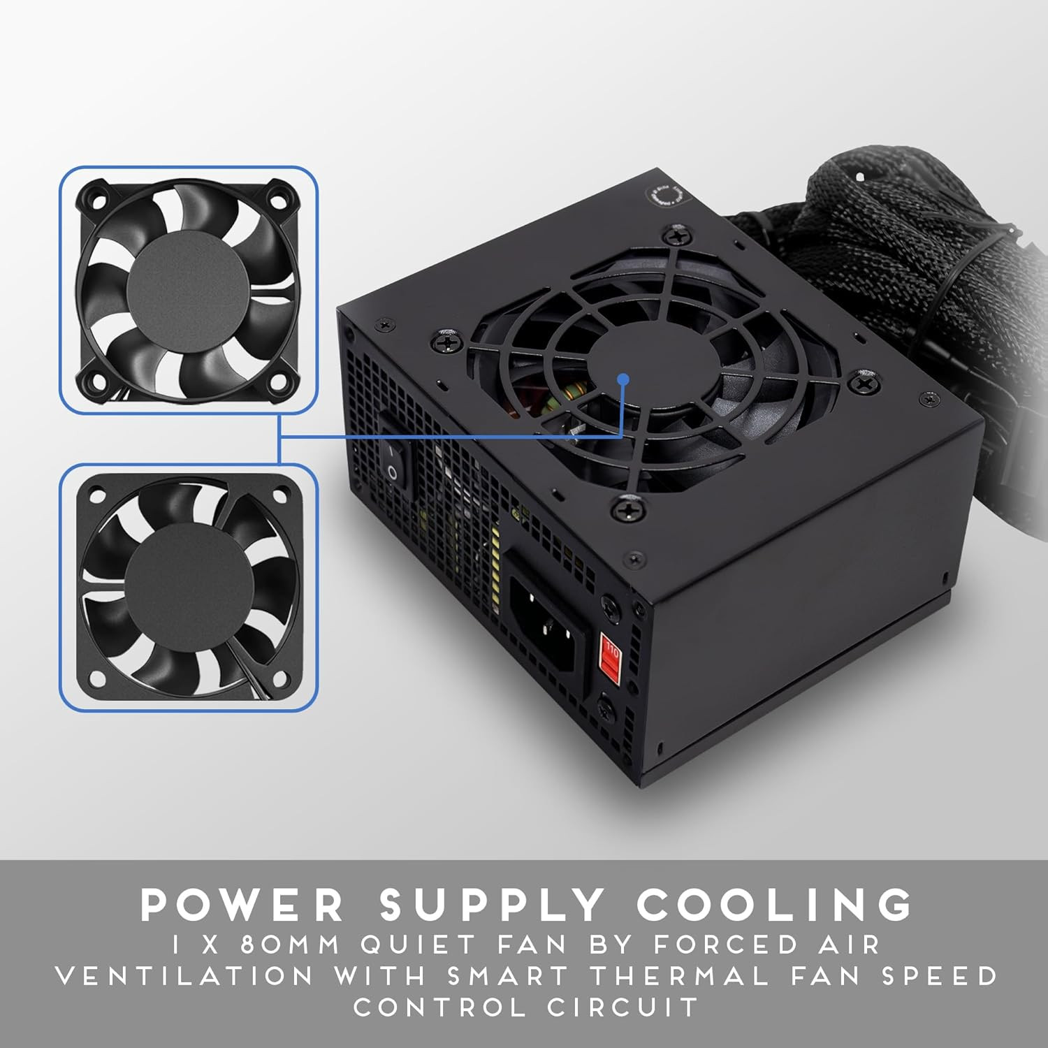 Solucion Sfx-Ap500W Mini Itx/Fuente De Alimentacion Micro Atx/Sfx 500W