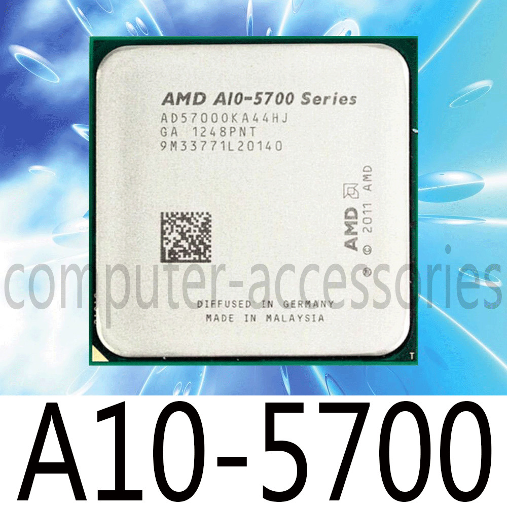 AMD A10-Series A10-5700 3.4GHz Quad-Core Socket FM2 CPU Processor