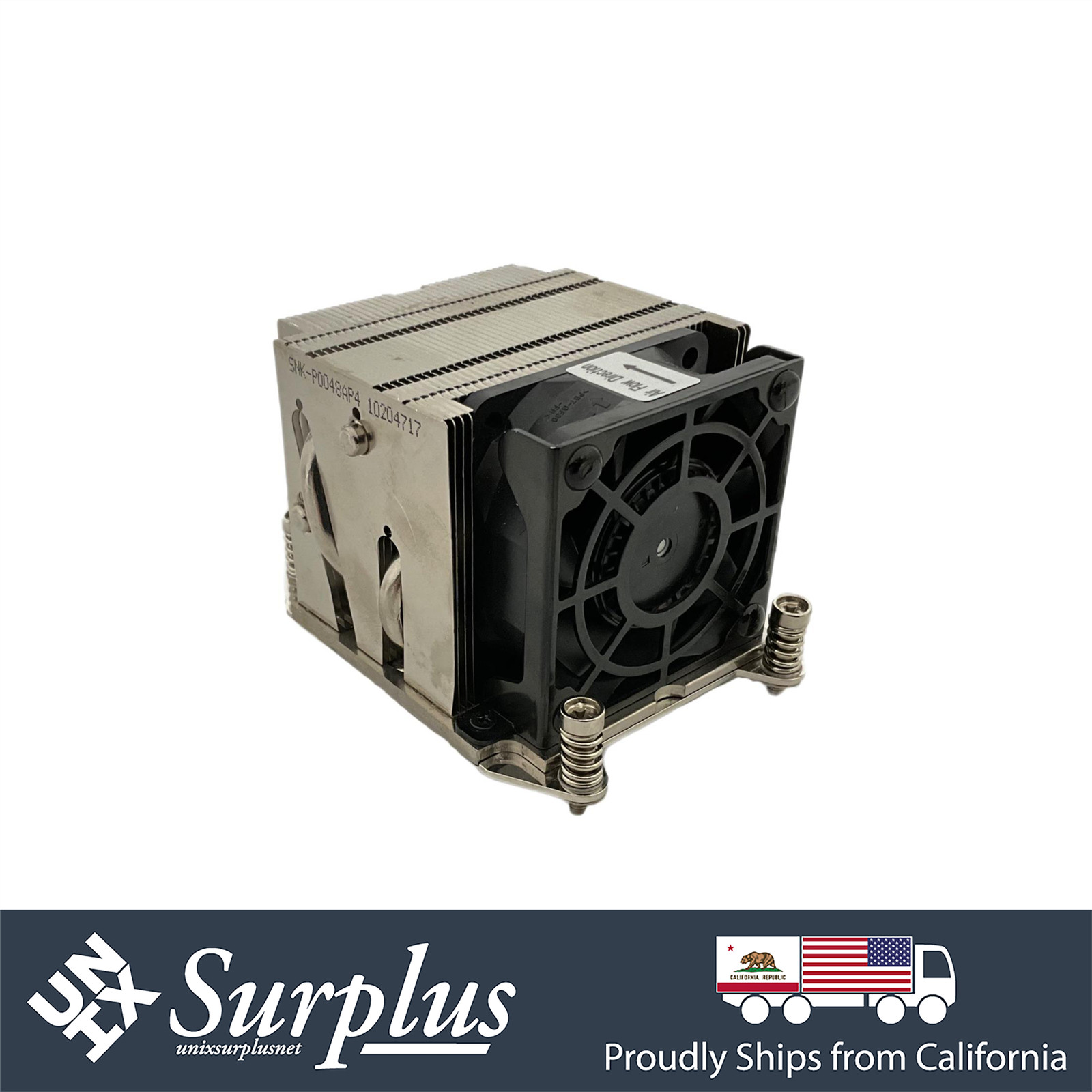 Supermicro Active Fan Workstation x10D 2U Heatsink LGA 2011-3 CPU x99 PC4 Narrow