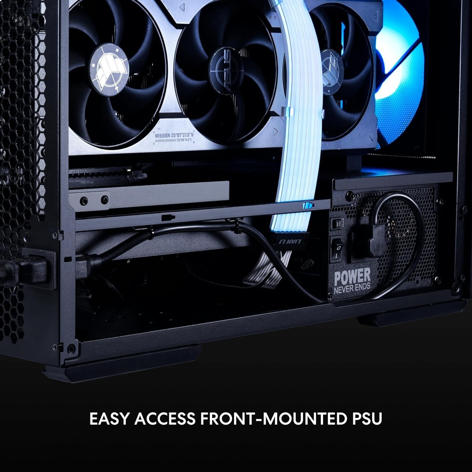 Versatile LANCOOL 207 Tower Chassis – Black SECC with Stunning ARGB Lighting