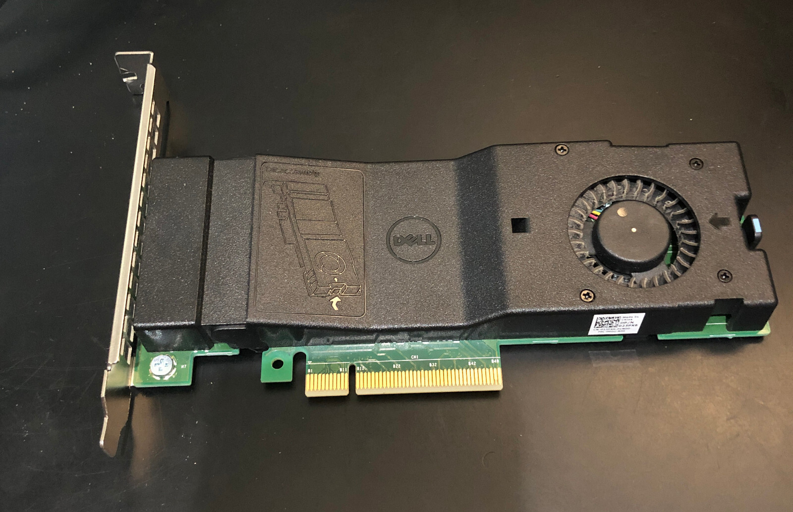 2-slot PCIe NVMe DELL DPWC300 msip-rem-fci-dpwc300 Card Only, No Drives