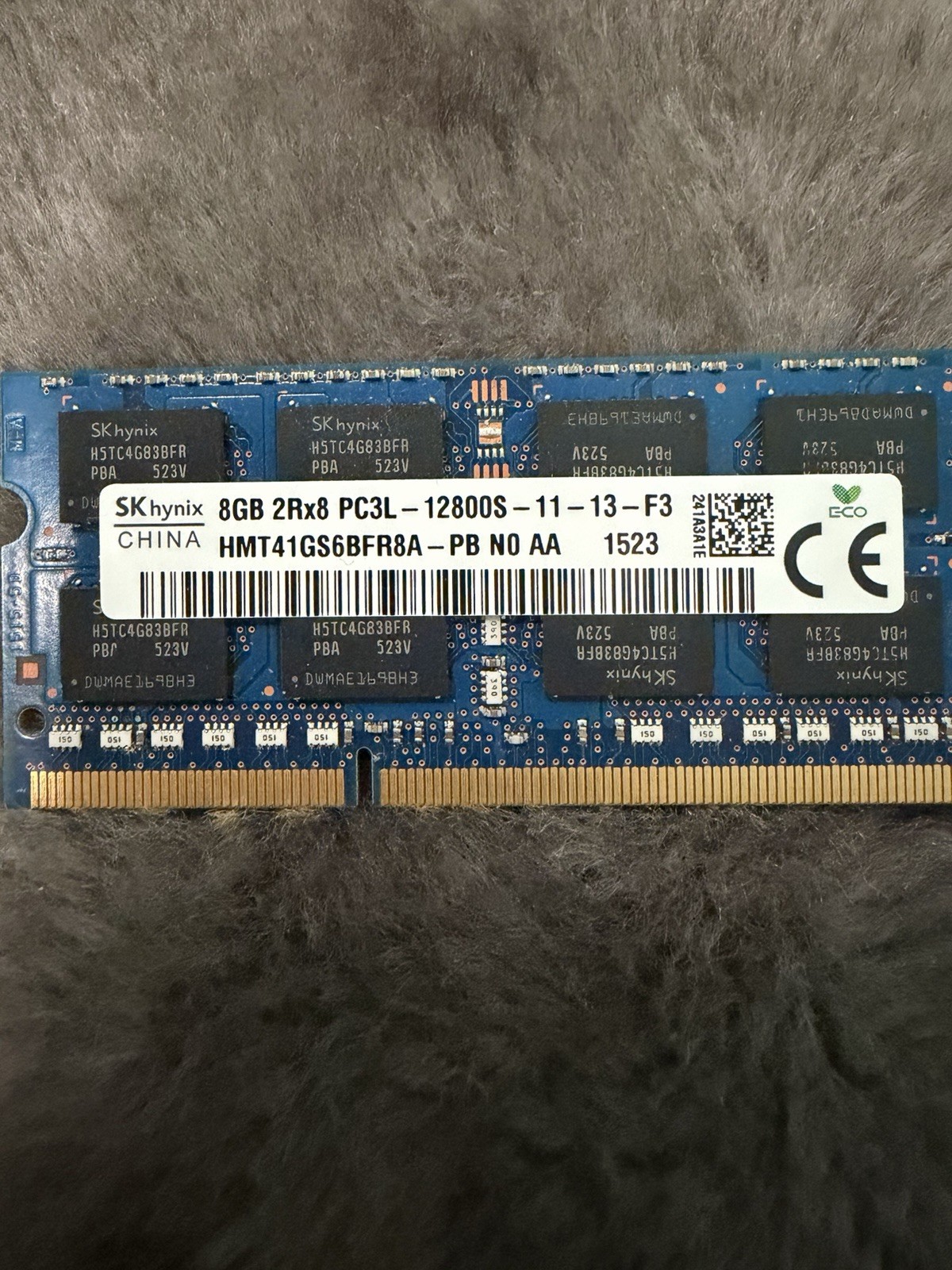 SK Hynix 8GB 2Rx8 PC3L-12800S-11-13-F3 Laptop Memory