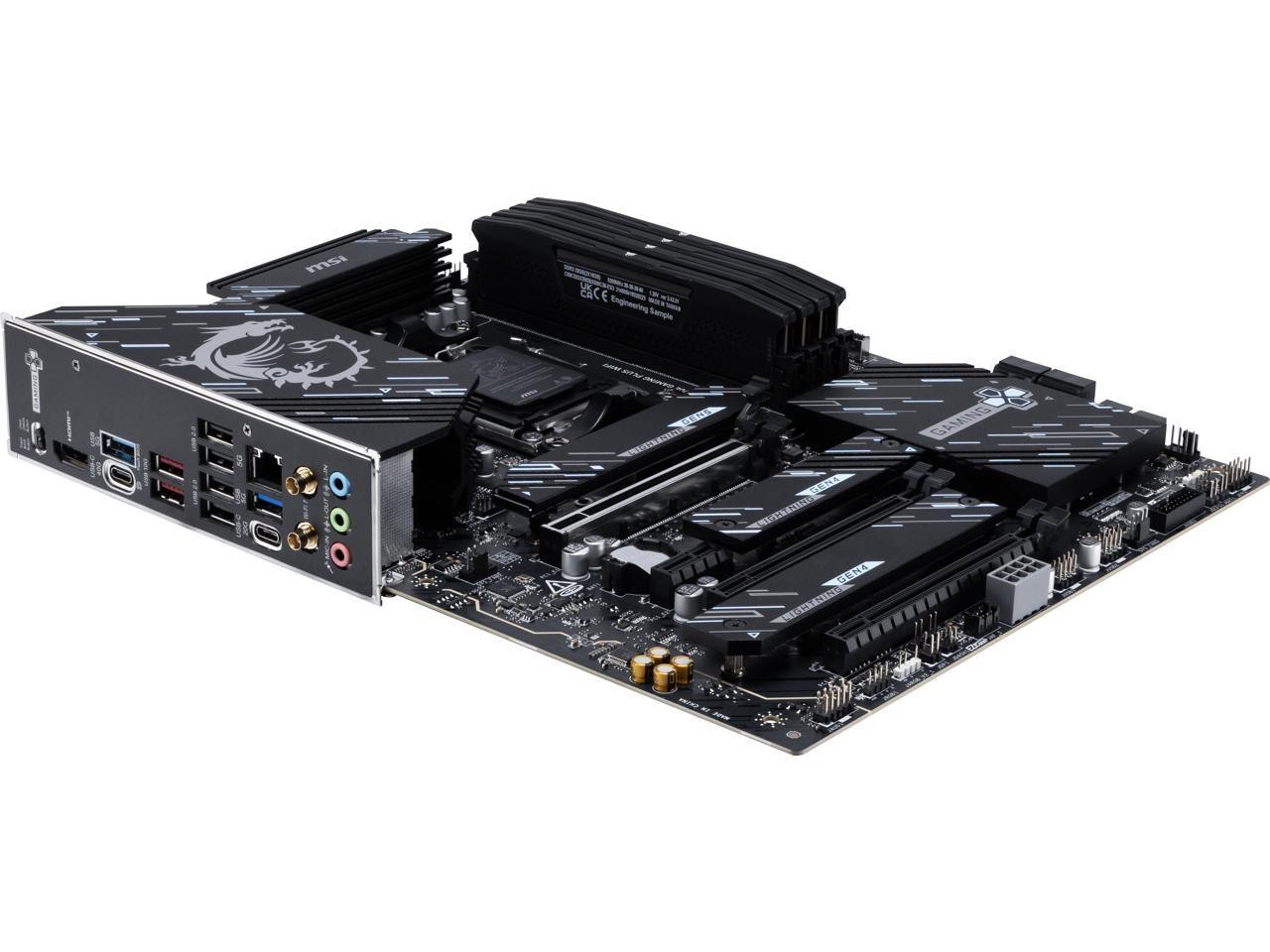 MSI X870E GAMING PLUS WIFI AM5 AMD X870E SATA 6GB/S 5G LAN DDR5 M.2 Wi-Fi 7 ATX