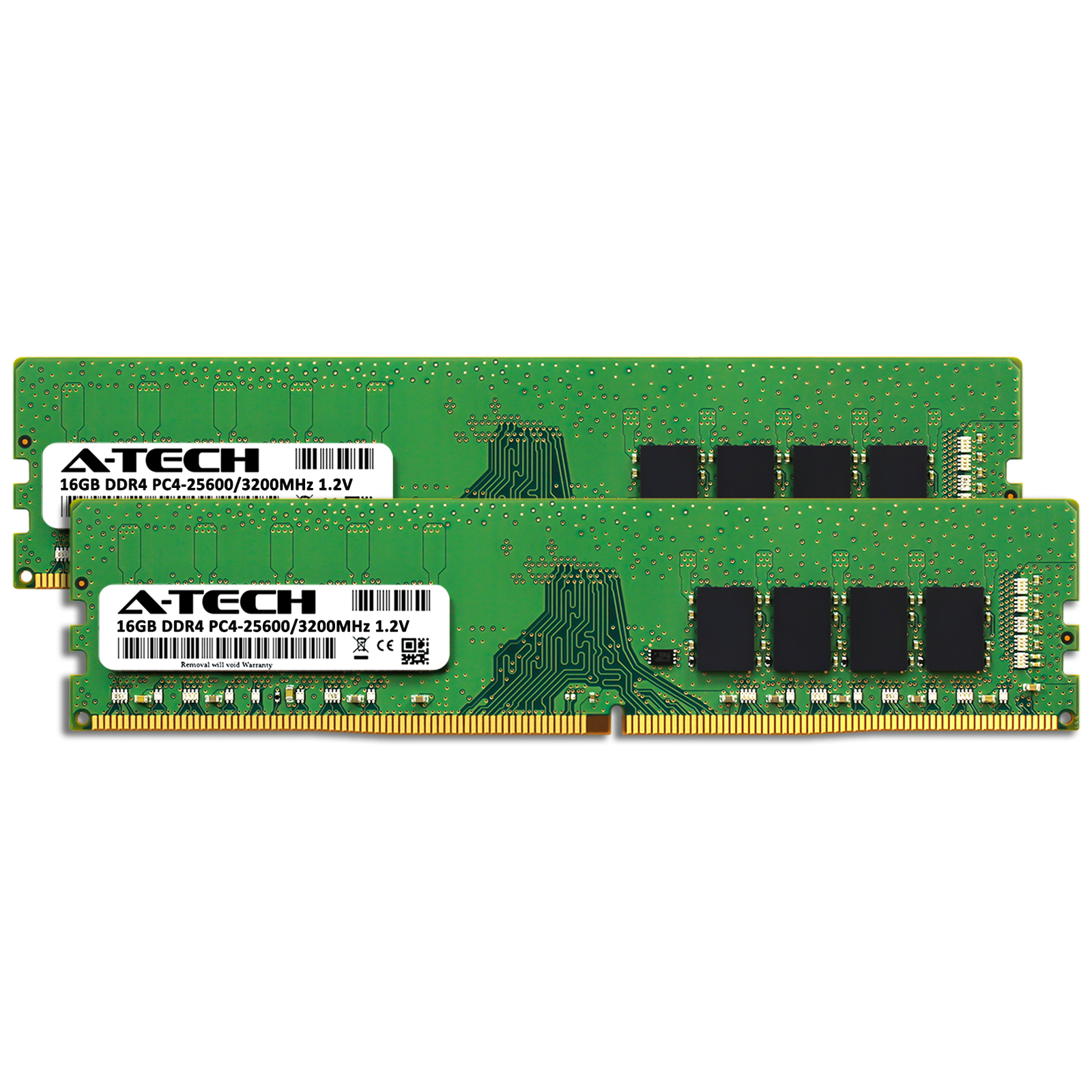 32GB 2x16GB DDR4-3200 MSI X570-A Pro MEG B550 UNIFY MAG B550M BAZOOKA Memory RAM