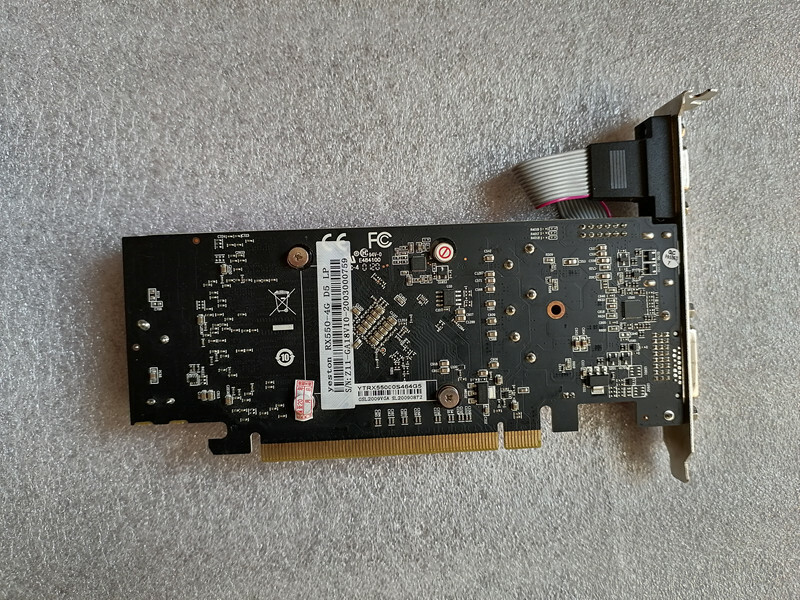 YESTON AMD Radeon RX550 4GB 640SP GDDR5 PCI-E Graphics Video Card VGA DVI HDMI