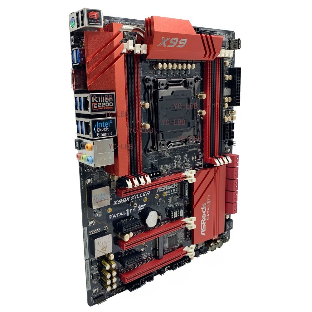 Intel X99 Motherboard ASRock Fatal1ty X99X Killer LGA2011-3 DDR4 for Intel Xeon
