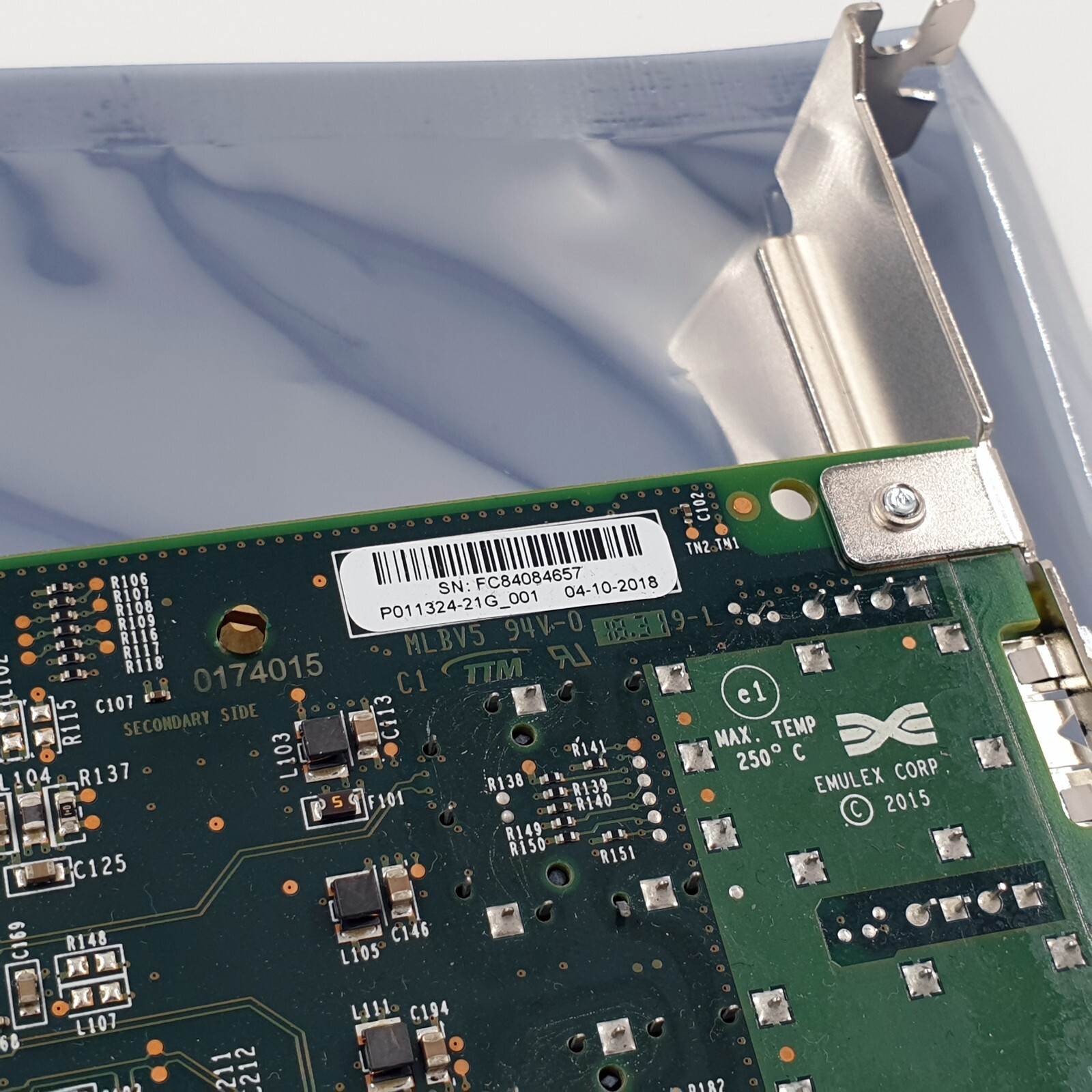 Emulex LPe31002-M6 16Gb Fibre Channel Host Bus Adapter Card High Profile Bracket