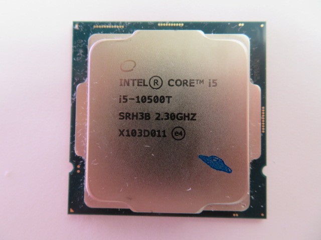 INTEL CORE i5-10500T SRH3B 2.30GHz 6-CORE FCLGA1200 12MB CACHE DESKTOP CPU