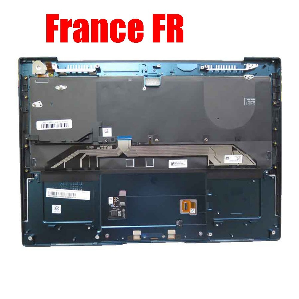 PalmRest&France FR keyboard For HUAWEI MateBook X Pro MACHD-WFH9Q Green Top Case