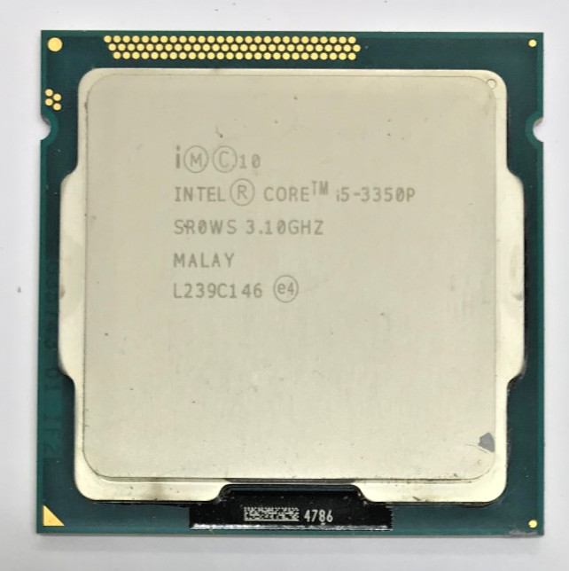 INTEL CORE i5-3550P SR0WS – Quad Core – 3.10GHz – 6MB – Socket FCLGA1155 #1758