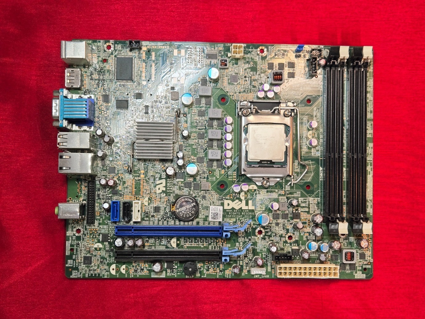 Dell OptiPlex 790 SFF Intel LGA 1155 DDR3 Motherboard 0D28YY w/ i7 2600S CPU