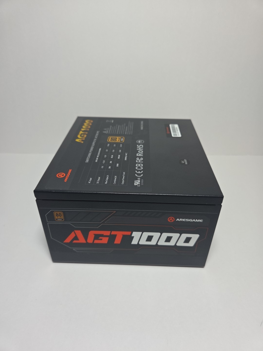 Aresgame AGT1000 1000W Gold Power Supply Parts Or Repair
