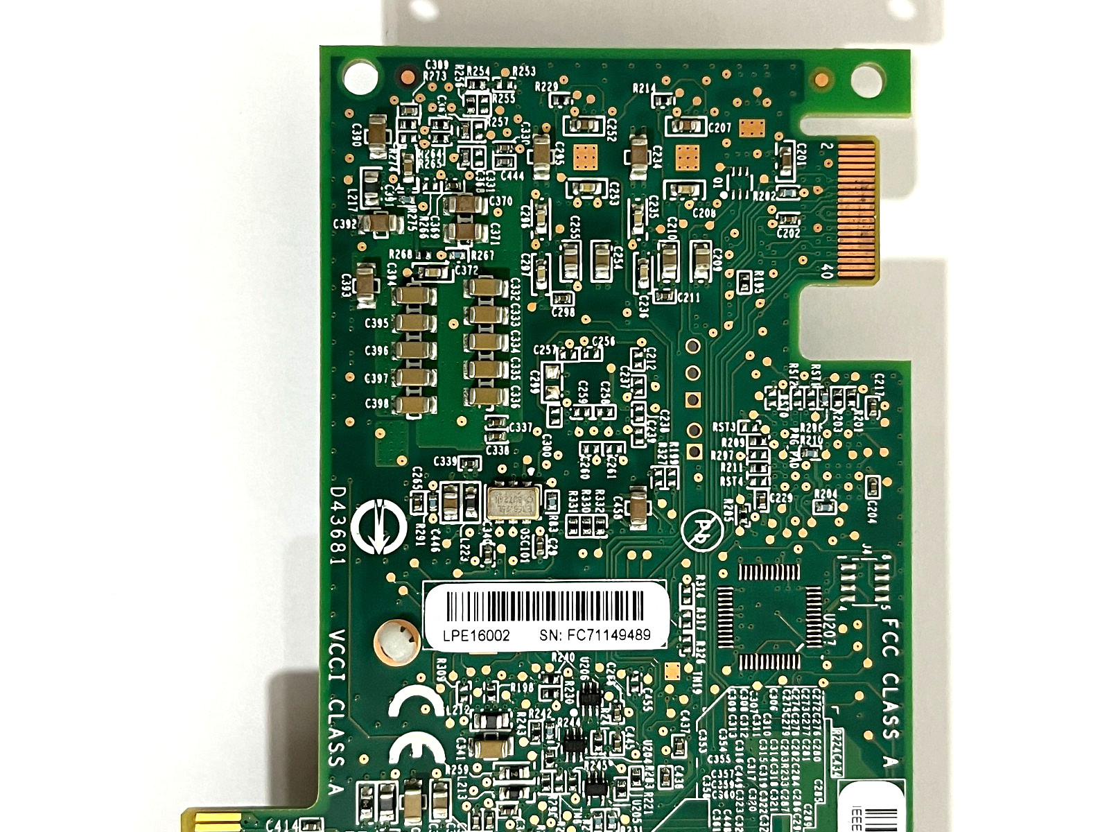 Dell 6VK2R Emulex LPE16002 16GB Low Profile Dual Port HBA SFP+