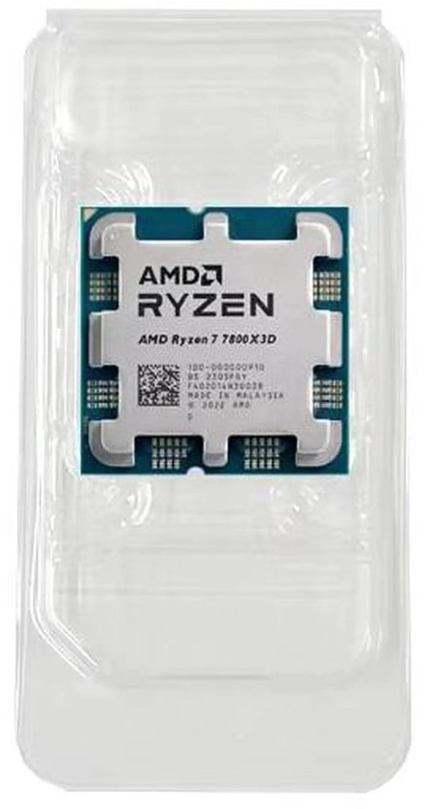 AMD Ryzen 7 7800X3D 100-00000910 – Ryzen 7 7000 Series Processor No Cooler