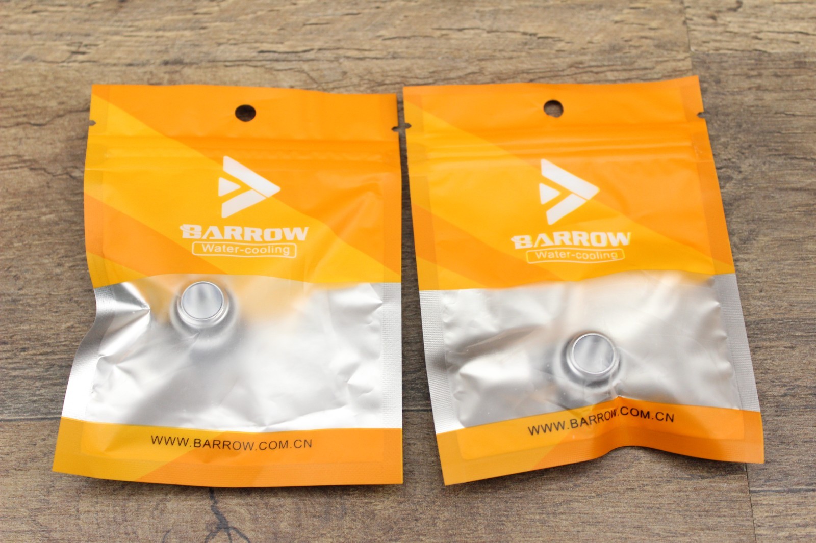 Barrow G1/4 Male to 5mm G1/4 Male Extender – Shiny Silver LOT OF 2