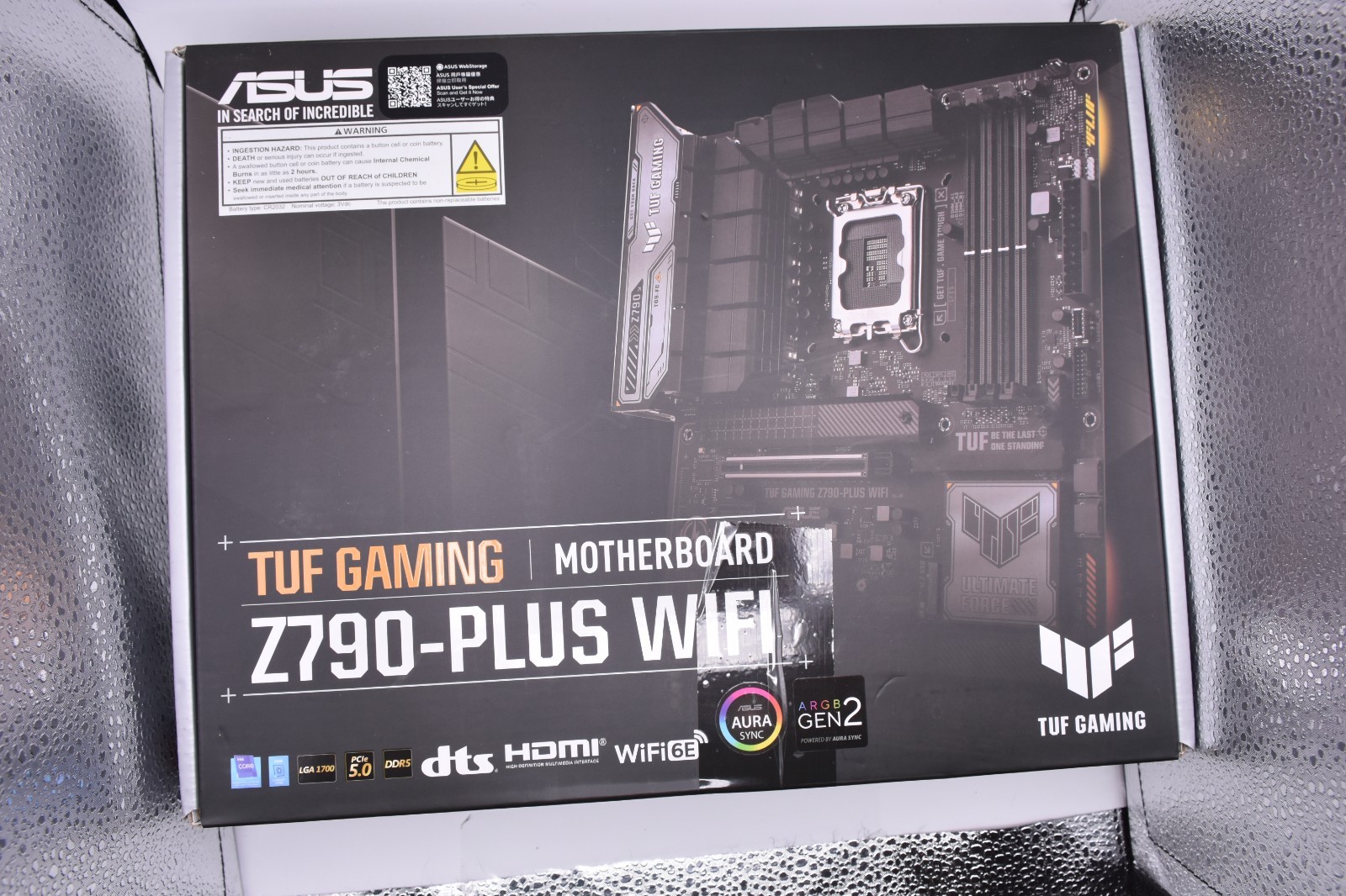 ASUS TUF GAMING Z790-PLUS WIFI Motherboard | LGA1700 | DDR5 | Tested