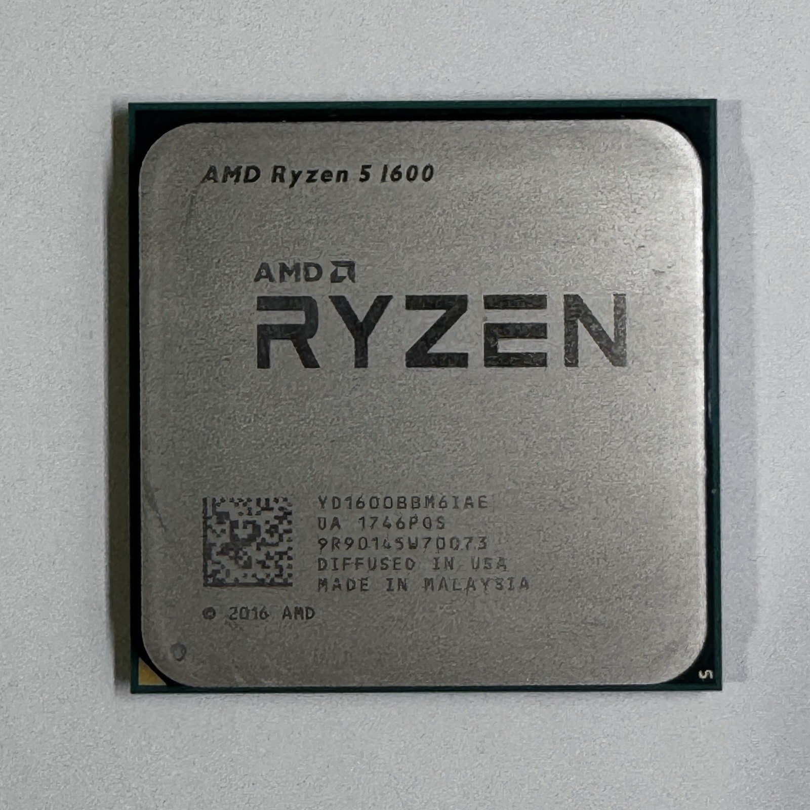 AMD YD1600BBM6IAE Ryzen 5 1600 AM4 Hexa-core 3.2 GHz Gaming Processor