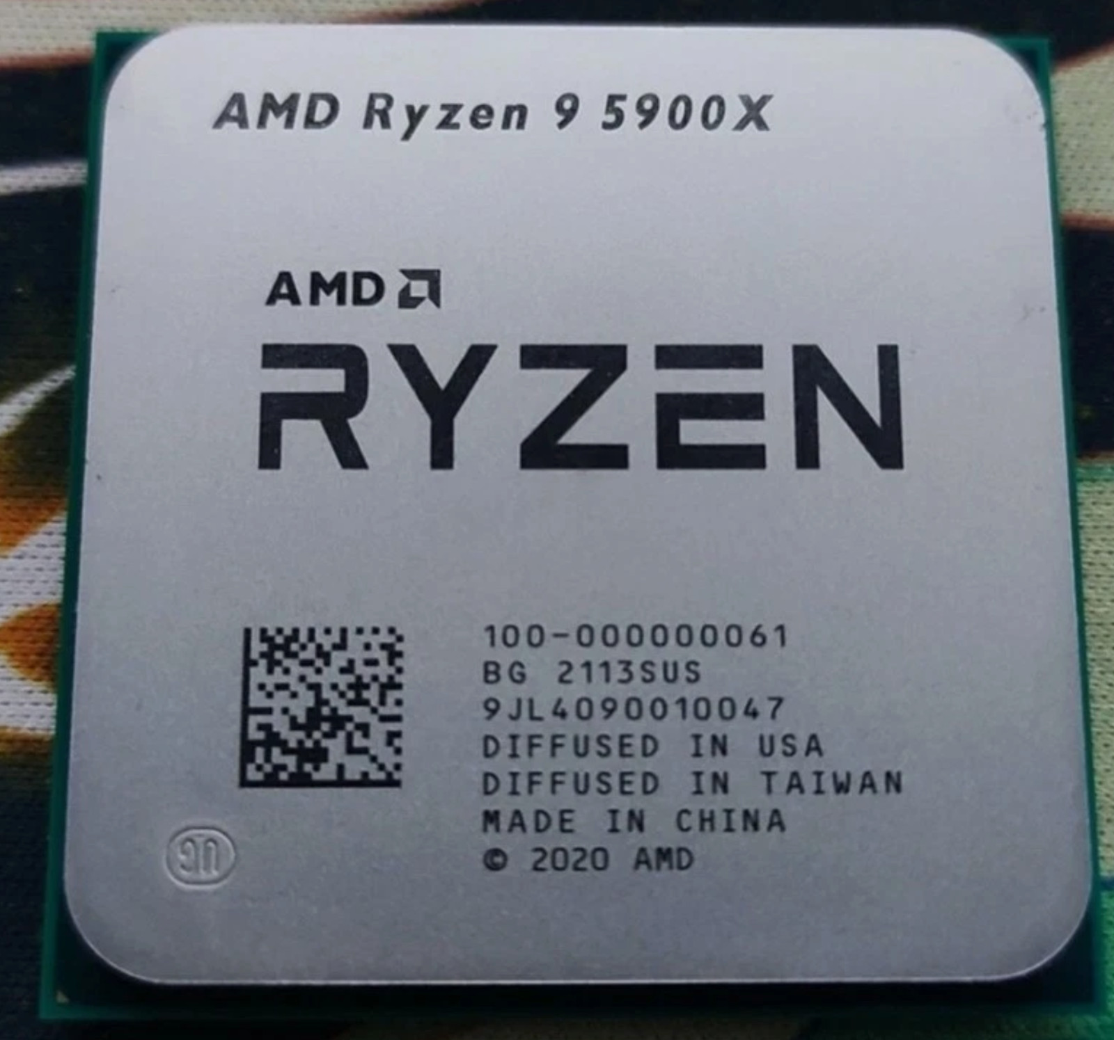 AMD Ryzen 9 5900X 12Cores 3.70GHz 64MB 105W Socket AM4 CPU Processor R9 5900X