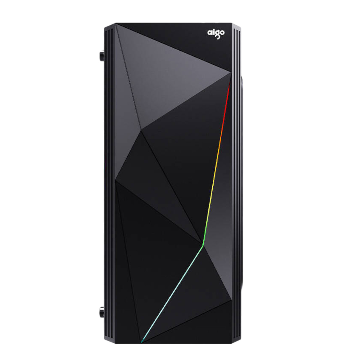 PC case computer case RGB gaming midi tower ATX ITX M-ATX USB black aigo