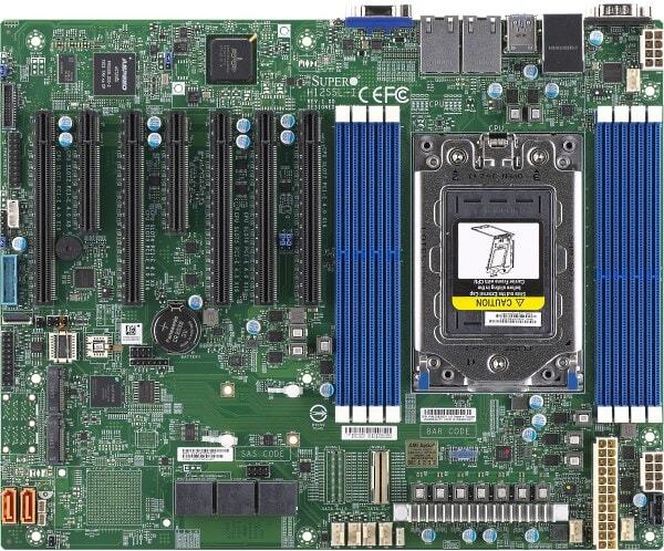 Supermicro H12SSL-i Motherboard+ AMD EPYC 7402P CPU 24 Core 48 Threads