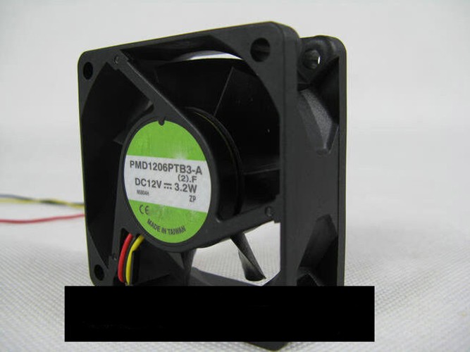 PMD1206PTB3-A DC 12V 3.2W 3Wire 6038 60x60x38mm DC Brushless Blower Fan