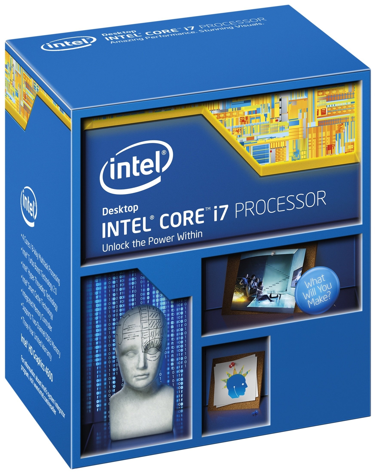 Intel Core i7-4770S Quad-Core Desktop Processor 3.1 GHZ 8 MB Cache