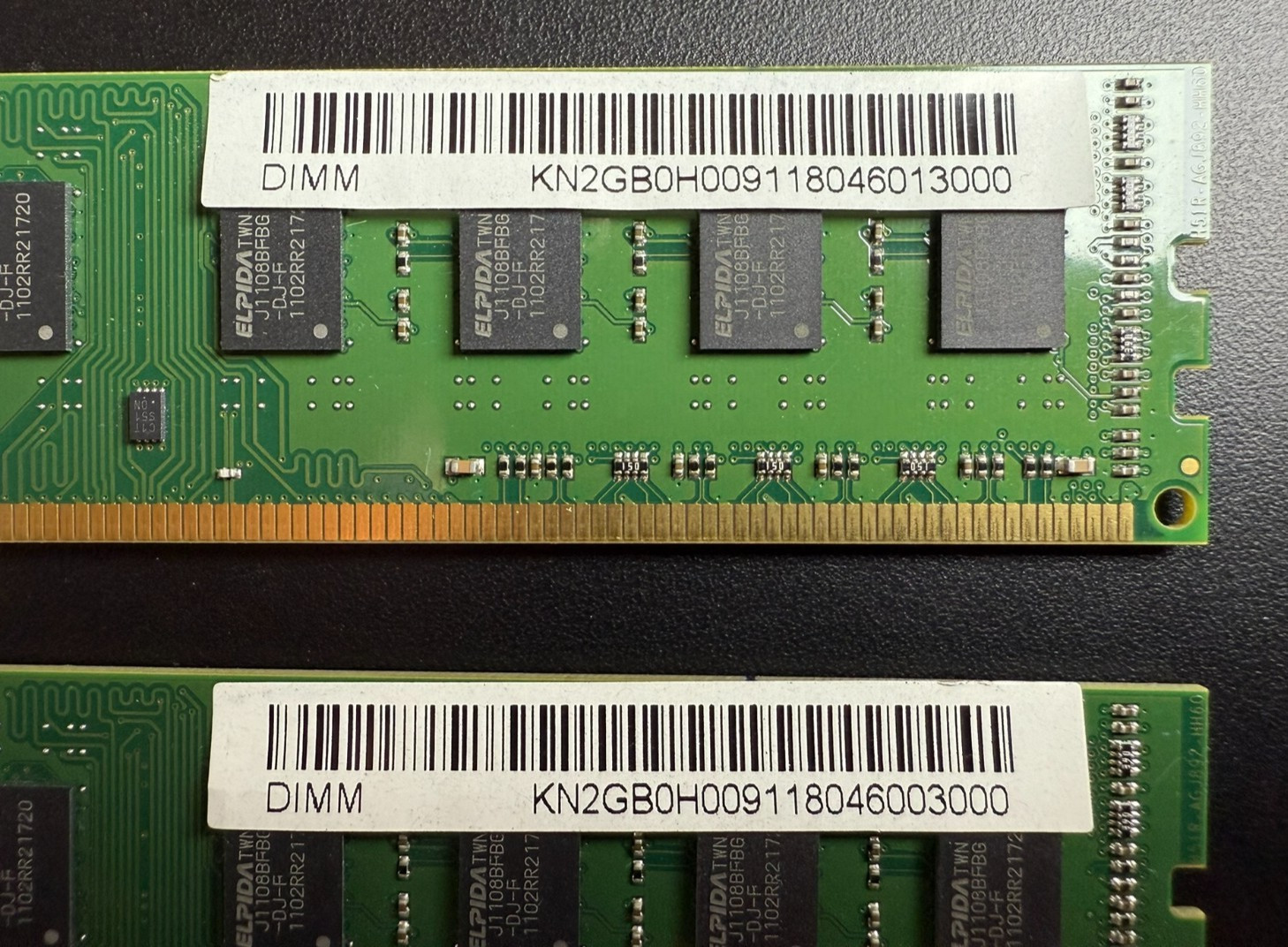 UNIFOSA 4GB (2X2GB) GDD3-1333 128MX8 RAM MEMORY GU512303EP0202
