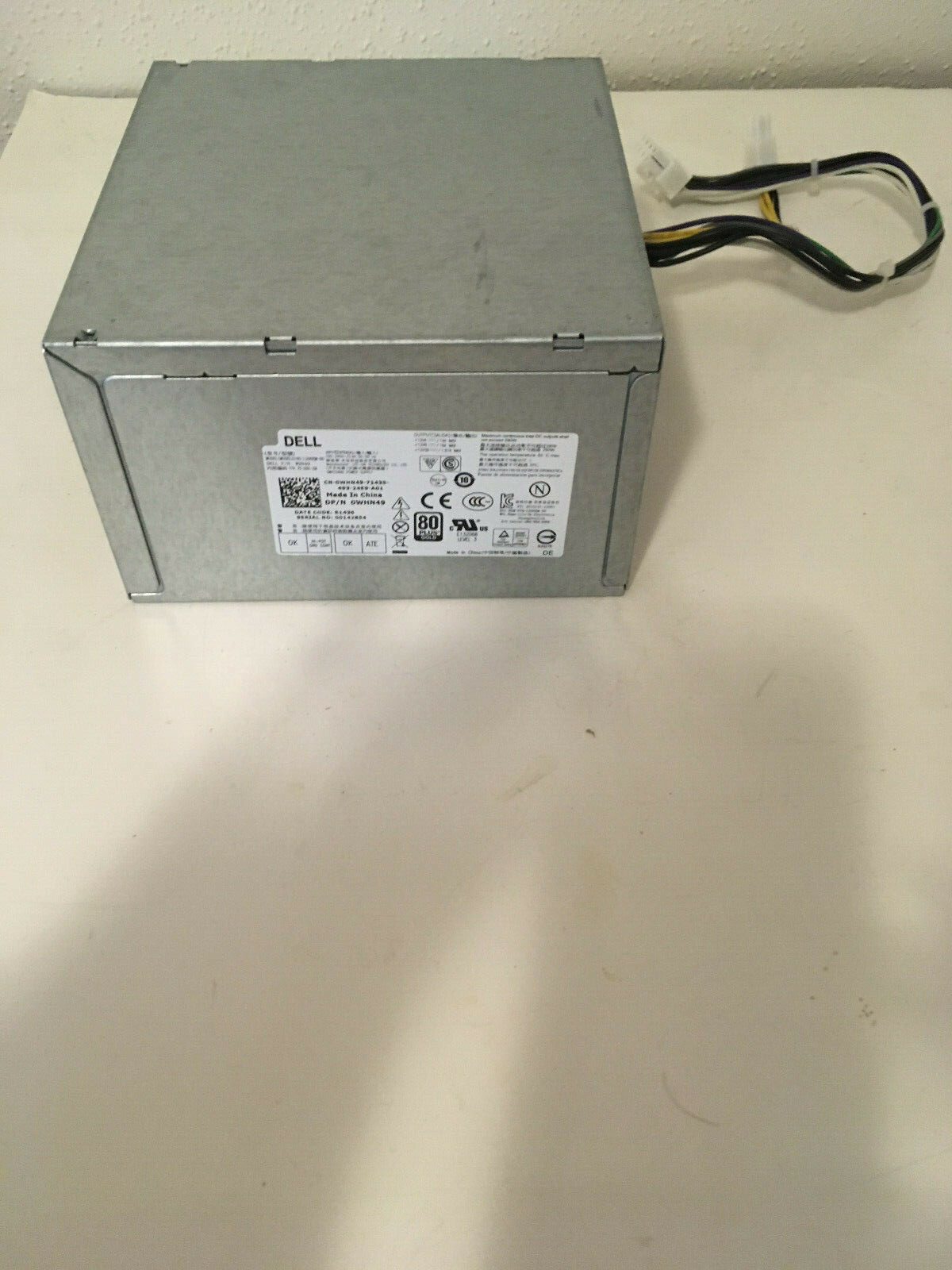 Dell 0WHN49 WHN49 L290EM-00 OptiPlex Power Supply Max Power 290W
