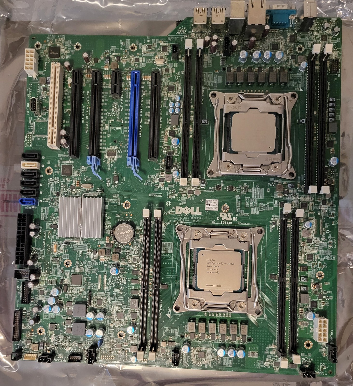 Dell Precision T7810 Dual Socket LGA2011 DDR4 Workstation Motherboard 0GWHMW