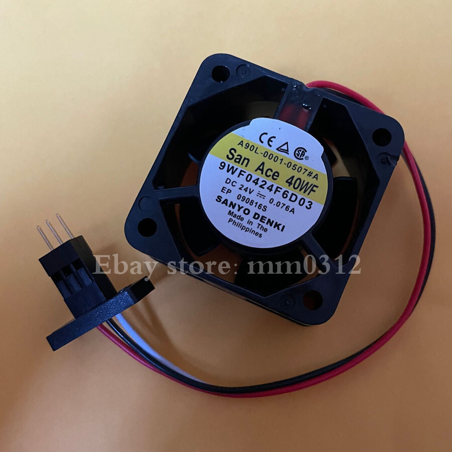 FANUC A90L-0001-0507#A 40*40*20MM 24V 0.076A San Ace 40WF 9WF0424F6D03 Fan