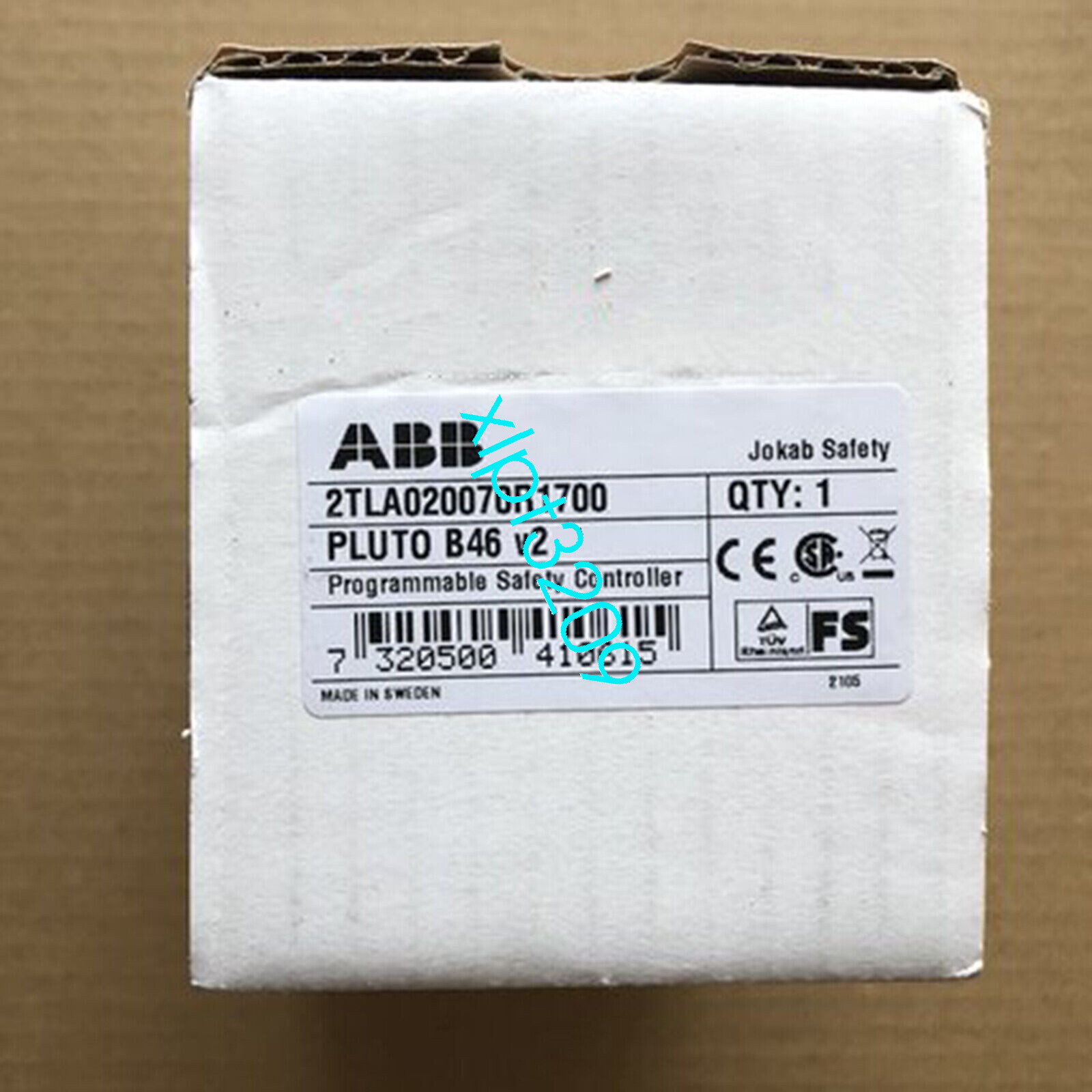 2TLA020070R1700 new abbProgrammable Safety Controlle FedEx or DHL