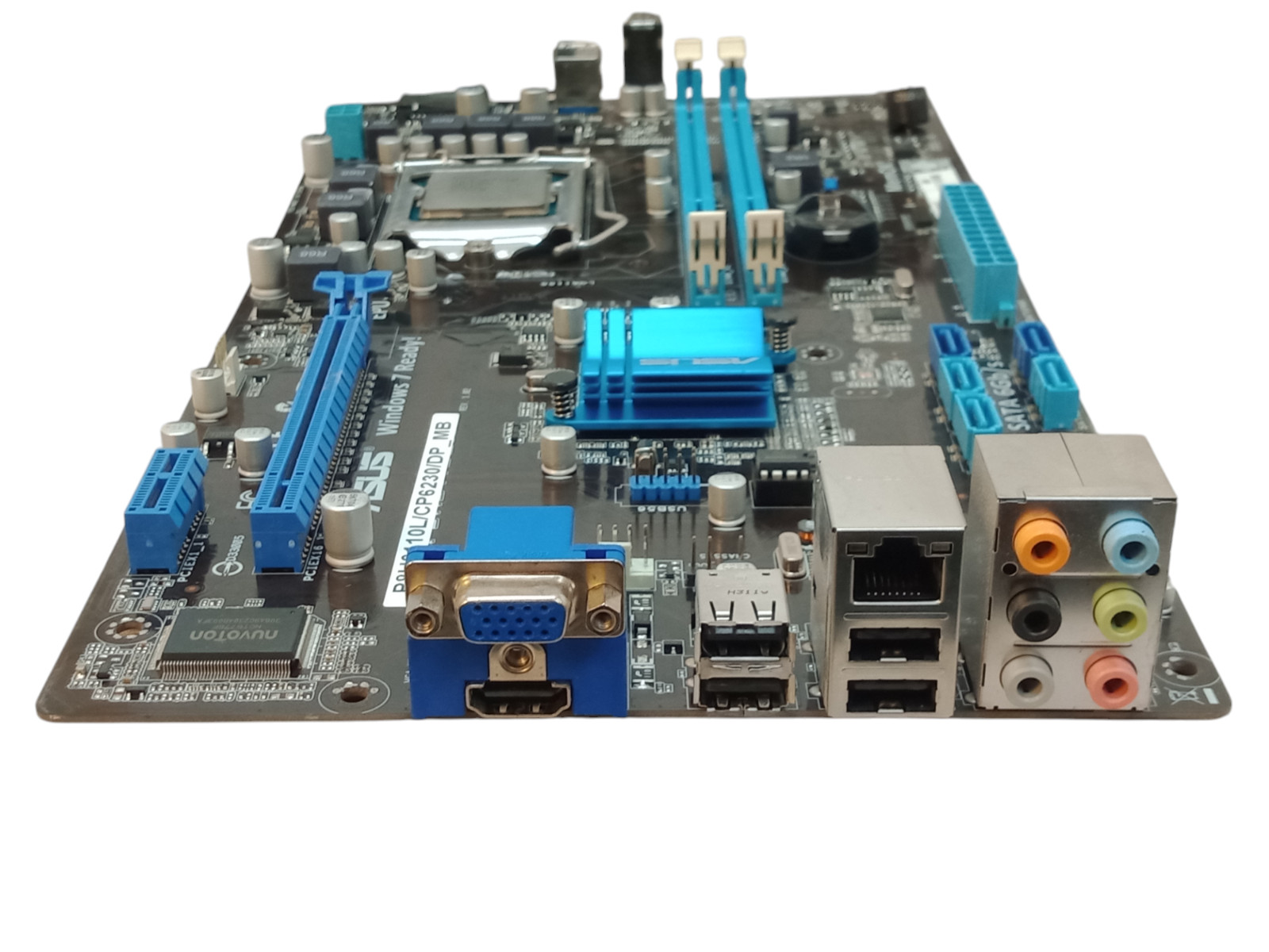 Asus P8H6110L/CP6230/DP_MB Rev. 1.02 LGA1155 Mobo+i3-3240 SR0RH | Tested Working