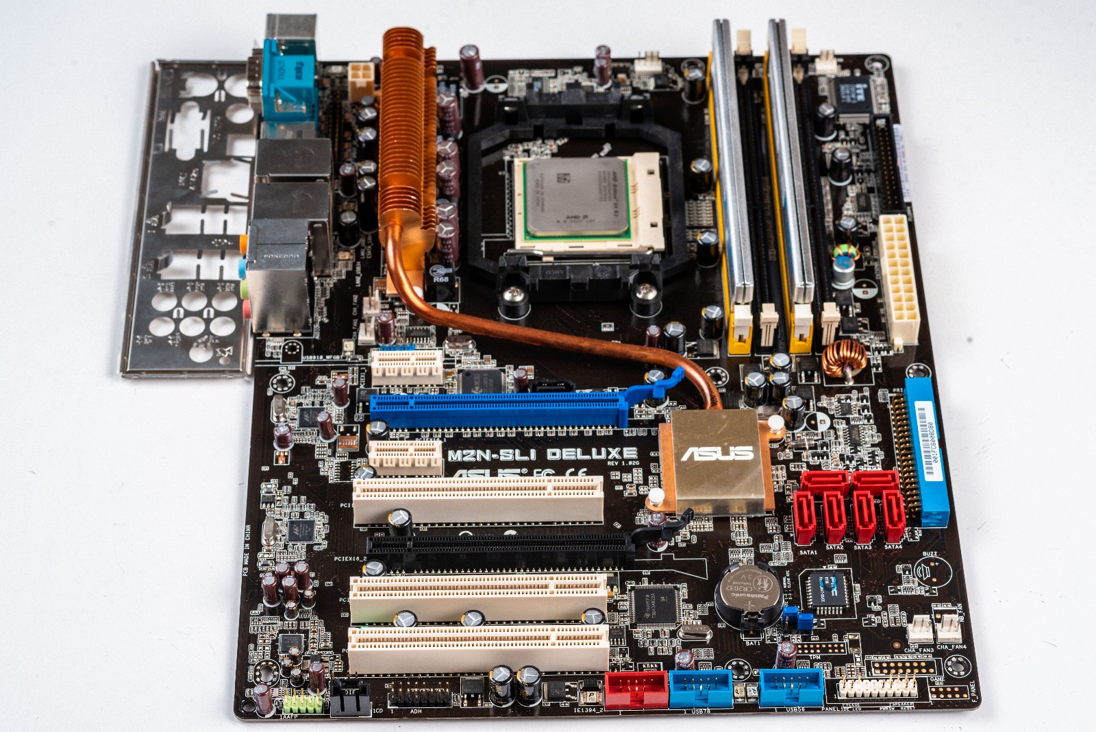 Asus M2N-SLI Deluxe AM2+ ATX Motherboard DDR2 AMD Athlon Windows XP Retro Gaming