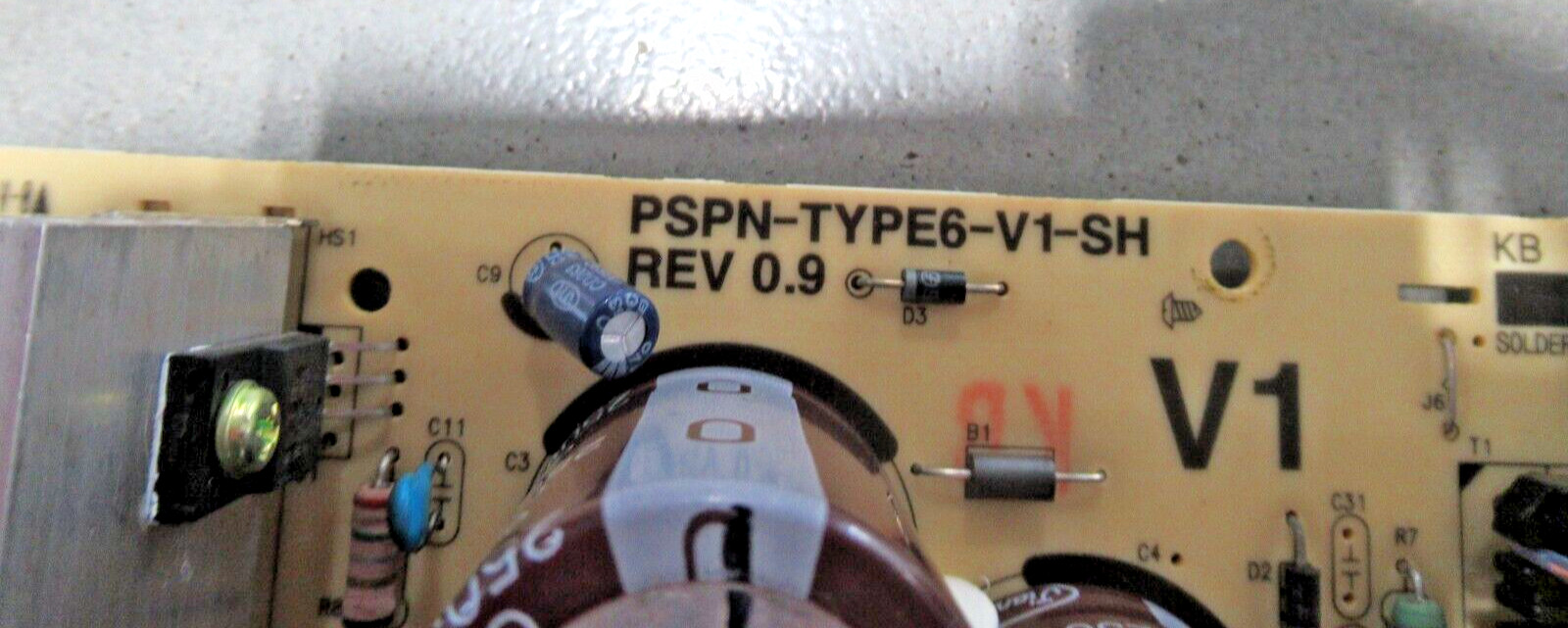 Samsung PSPN-TYPE6-V1-SH Power Supply Board For CLX-8640ND Printer *NEW*