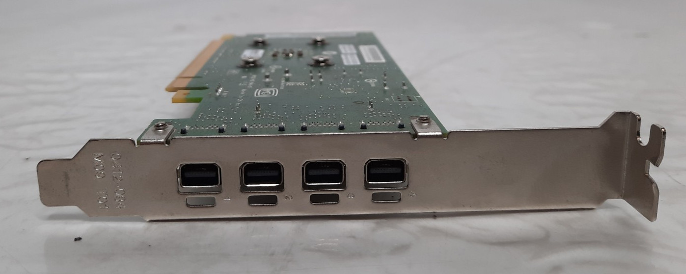 Lot of 3 NVIDIA NVS 510 and Quadro K1200 Graphics Cards High Profile